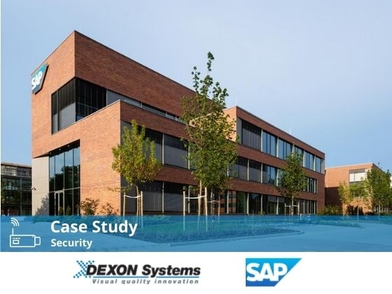Cyber Security at SAP support by DEXON Video Wall Controller